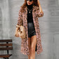 ❄️Winter Angebote❄️ Warmer Damen Leopard Print Kunstpelz Mantel