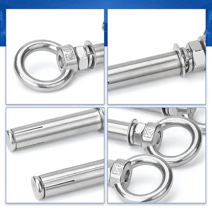 🔥 50 % Rabatt! 🔩 Ring-Dehnschraube aus 304 Edelstahl – Rostfrei, belastbar & vielseitig – Ideal für Montage, Bau & Heimwerkerprojekte 🛠️