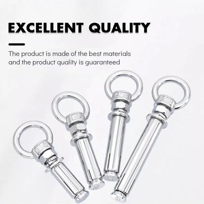 🔥 50 % Rabatt! 🔩 Ring-Dehnschraube aus 304 Edelstahl – Rostfrei, belastbar & vielseitig – Ideal für Montage, Bau & Heimwerkerprojekte 🛠️