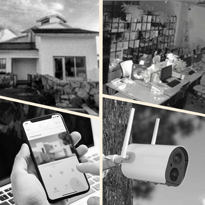 🎁2024 Neue Aktualisierungen✨🎥Solarbetriebene Fernüberwachungskamera