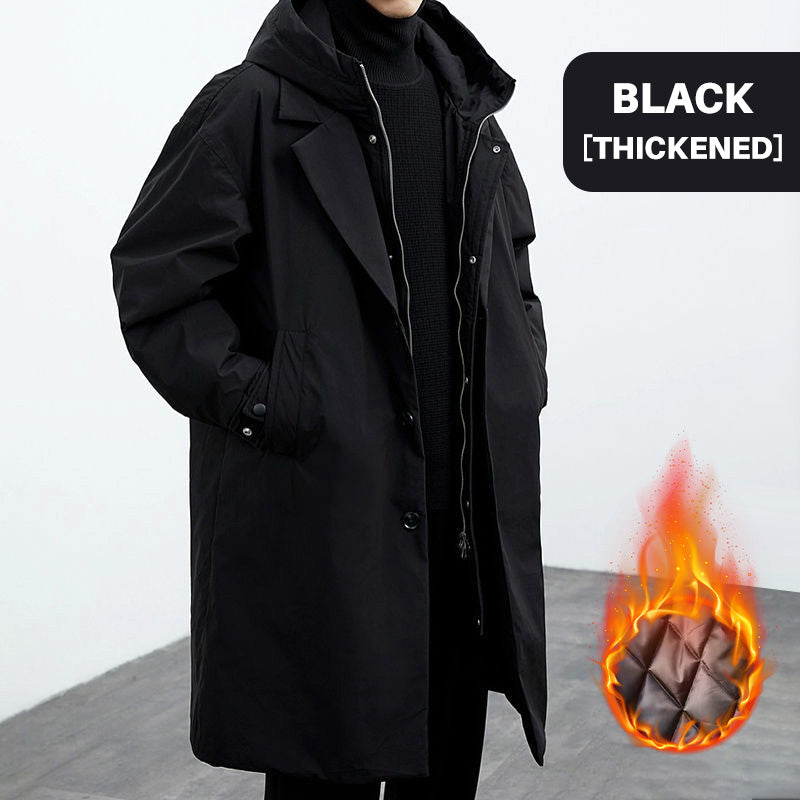 ❄️Winter Specials❄️ Men's Faux Two-Piece Versatile Warm Coat