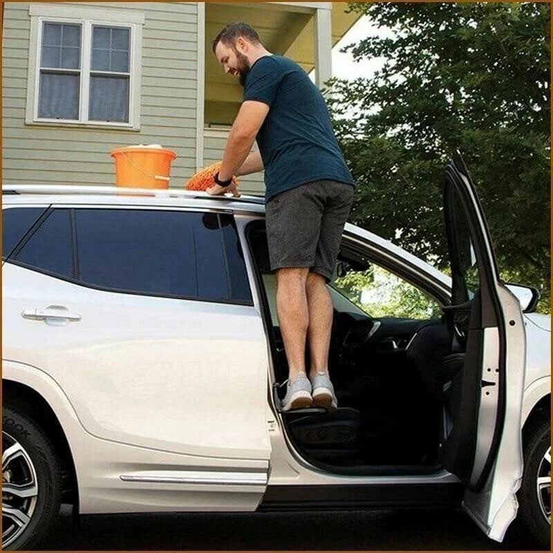 🚗50 % RABATT⏰ Klappbares Auto-Trittbrett, bis 200KG belastbar, einfacher Zugang zum Autodach
