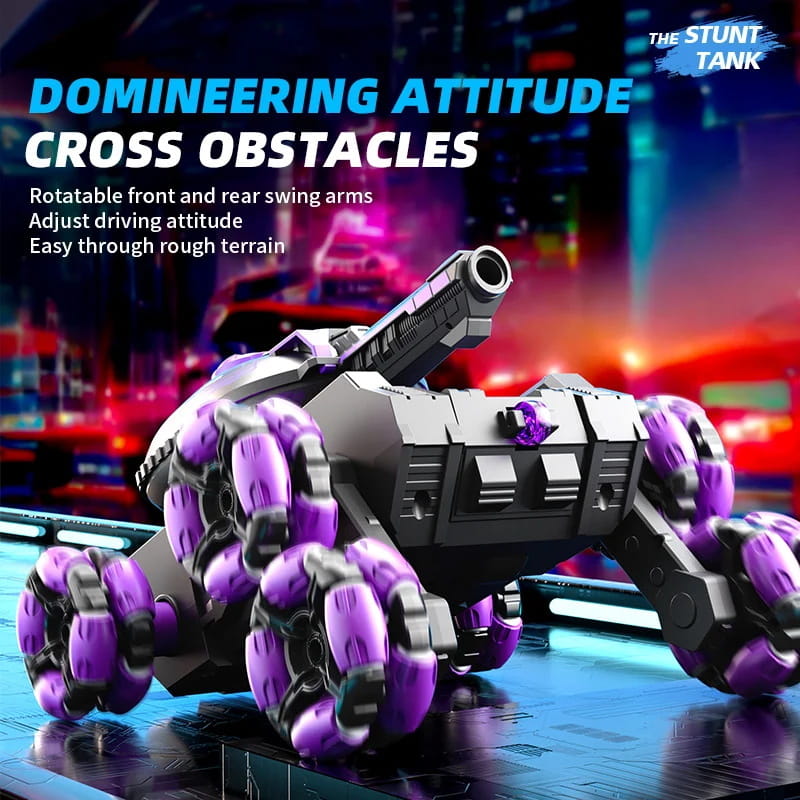 💥2025 Heiß💥 Ferngesteuerter sechsrädriger Panzer