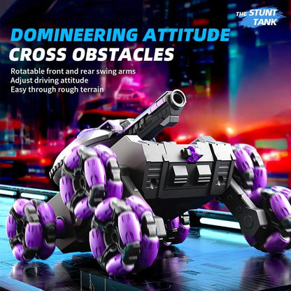 💥2025 Heiß💥 Ferngesteuerter sechsrädriger Panzer