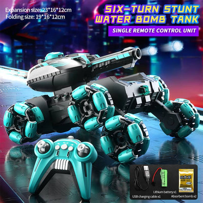 💥2025 Heiß💥 Ferngesteuerter sechsrädriger Panzer