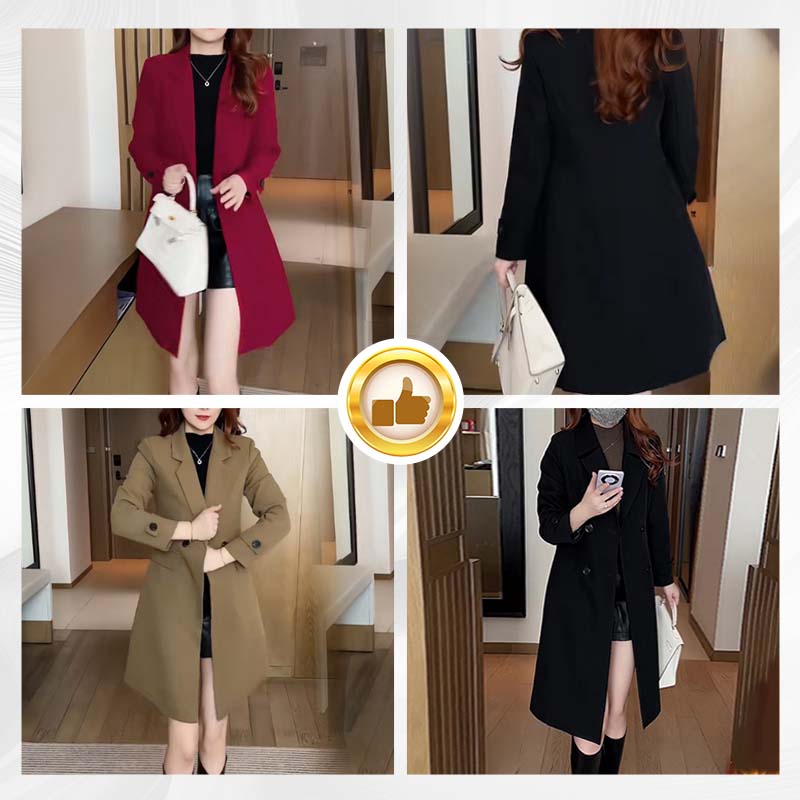 🎅Weihnachts-Specials🎄Damenmode Schlanker Trenchcoat