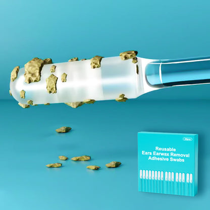🌹👍Wiederverwendbare Klebetupfer zur Ohrenschmalzentfernung👂💯