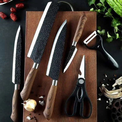 🔥50 % Rabatt✨Deutsches Profi-Kochmesserset – 6-teiliges Set