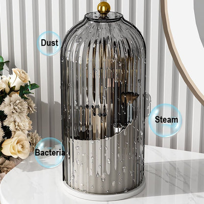 🌸 Make-up-Pinsel-Organizer mit Schiebedeckel – Wandmontage, staubdicht, platzsparend – 50% Rabatt jetzt!