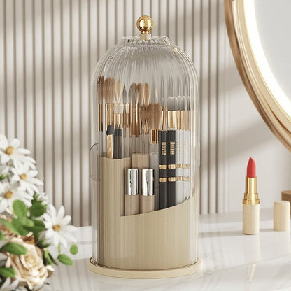 🌸 Make-up-Pinsel-Organizer mit Schiebedeckel – Wandmontage, staubdicht, platzsparend – 50% Rabatt jetzt!