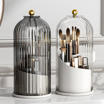 🌸 Make-up-Pinsel-Organizer mit Schiebedeckel – Wandmontage, staubdicht, platzsparend – 50% Rabatt jetzt!