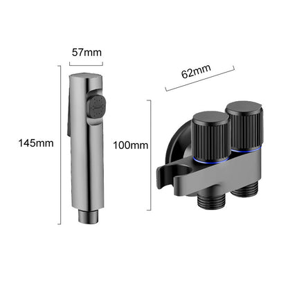 💥 HEIßER SALE – 50 % RABATT 💥2-in-1-out Dual-Kontrollventil & Bidet-Sprühset 🚿