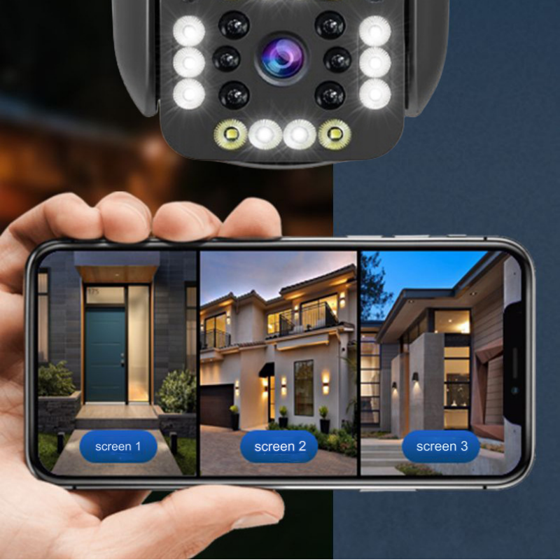 🌟🏠Wachen zu Hause💥📹Wasserdichte drahtlose WiFi HD-Sicherheitskamera für den Außenbereich💯