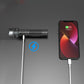 Weiße Laser-Taschenlampe mit Zoom, Powerbank und Digitalanzeige
