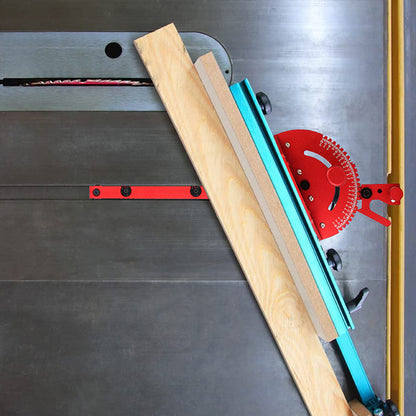 📢📢50 % Rabatt!! ⏰💥Präziser Gehrungsanschlag aus Aluminium - Schnell einstellbar, präzise führbar. Sparen Sie Zeit, Material & Nerven 🚀