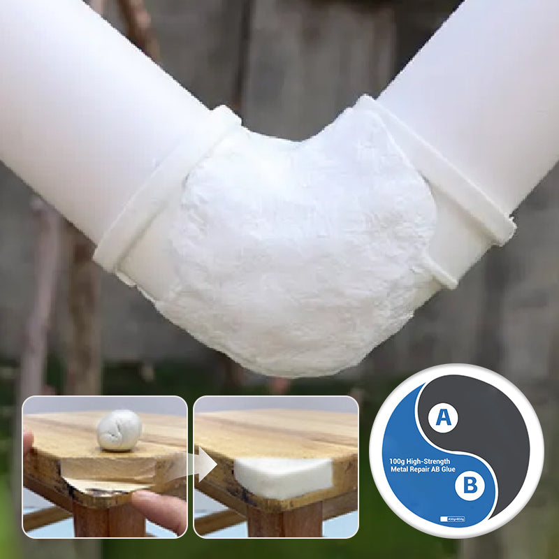 Wasserfester und schimmelbeständiger hochfester Metallreparaturklebstoff