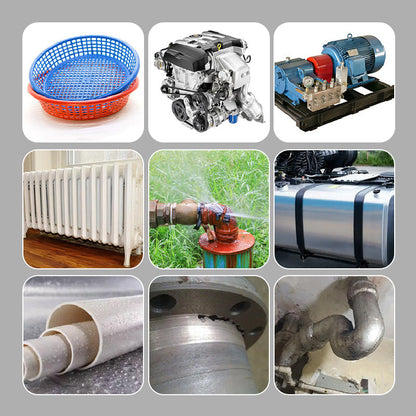 Wasserfester und schimmelbeständiger hochfester Metallreparaturklebstoff