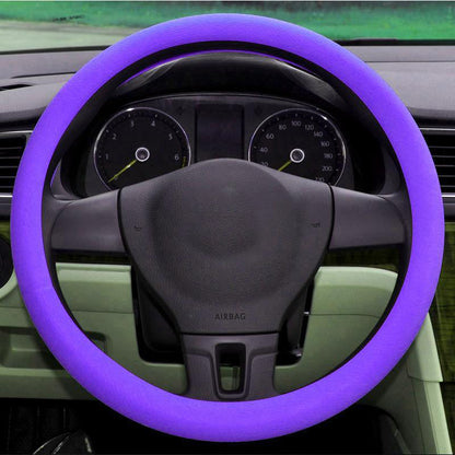 🎉 50% RABATT !! 🚗 Lenkradbezug aus Silikon – griffig, schützend, sekundenschnell montiert – ohne Werkzeug!
