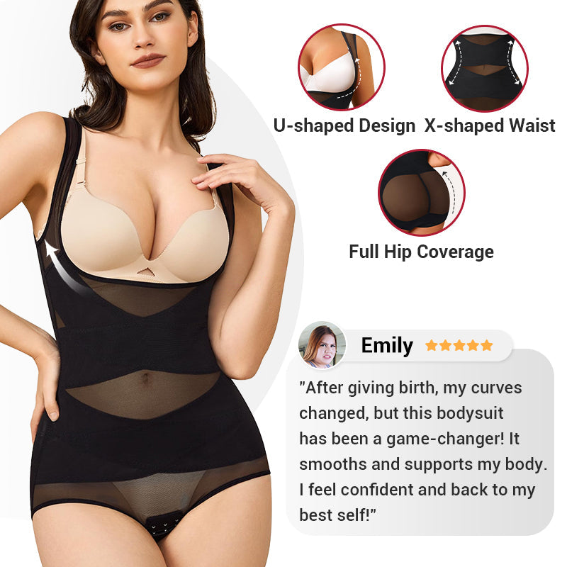 💕Leichter Mesh Yoga Bodysuit Shaper für Frauen💎