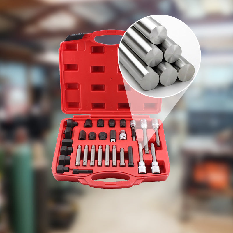 Generator-Riemenscheiben-Ausbauwerkzeugsatz mit Organizer（50% OFF）