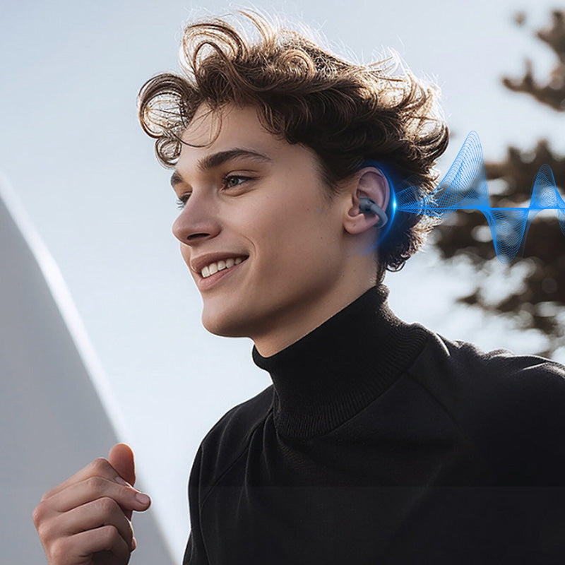 Headset mit Ohrclip und intelligentem Farbbildschirm für intelligente Übersetzungen