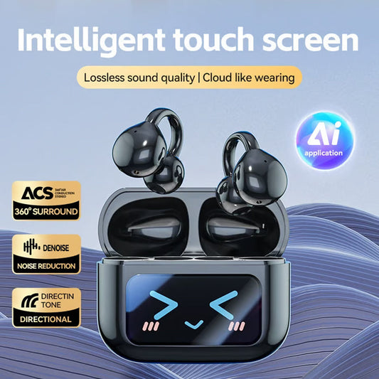 🎶 Musik immer dabei – 2025 Trend: Kabellose Clip-On Bluetooth Ohrhörer | Stylisch & praktisch