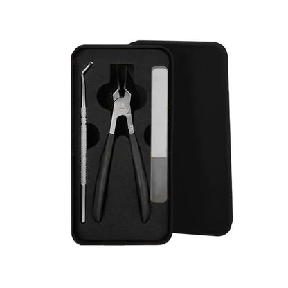 🔥2025 heißer Verkauf🔥Anti-Splash 25 ° Slant Edge Nagel Clipper 3-teiliges Set