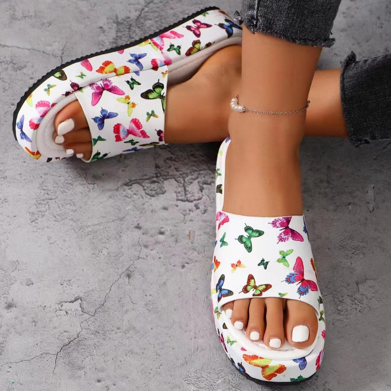 ✨Rutschfeste, schweißabsorbierende Plateau-Slipper🌸