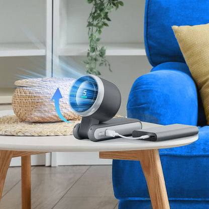 🌞Heißer Verkauf 52% OFF🎁 ❄️Sommerretter Ein Haartrockner in Handgröße💨Faltbarer Handventilator mit 5 Geschwindigkeiten und tragbarem Design, der perfekte Begleiter für den Sommer