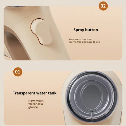 ✨Tragbarer Hand-Vakuumdampfer für Kleidung - mühelos faltenfrei stylen!