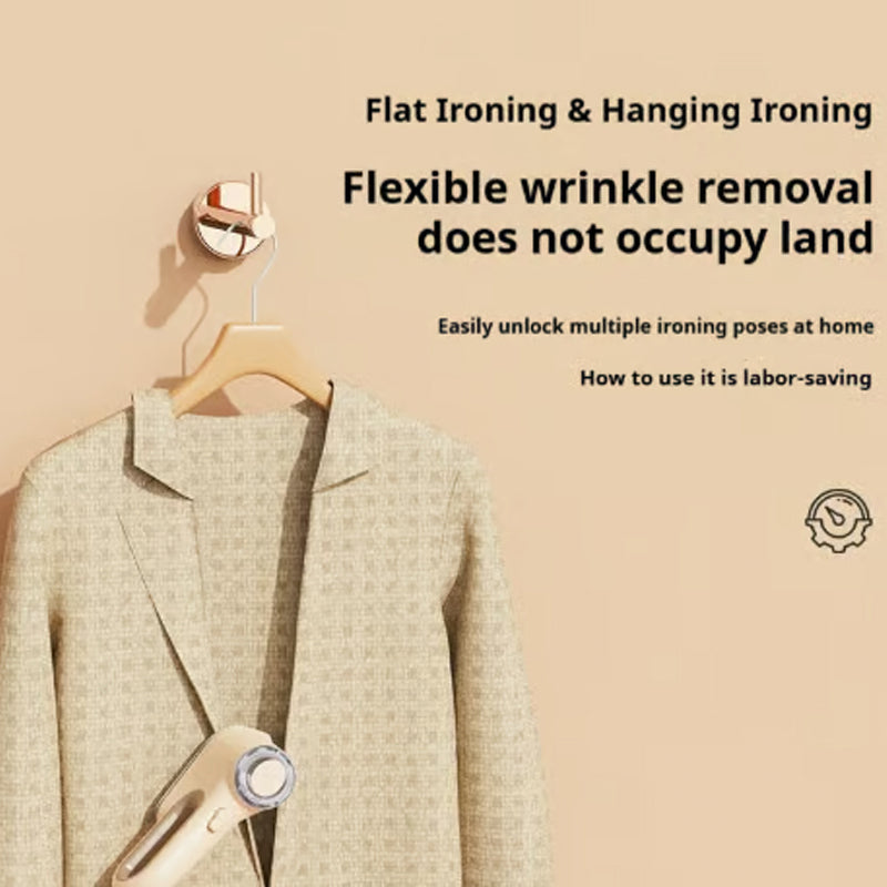 ✨Tragbarer Hand-Vakuumdampfer für Kleidung - mühelos faltenfrei stylen!