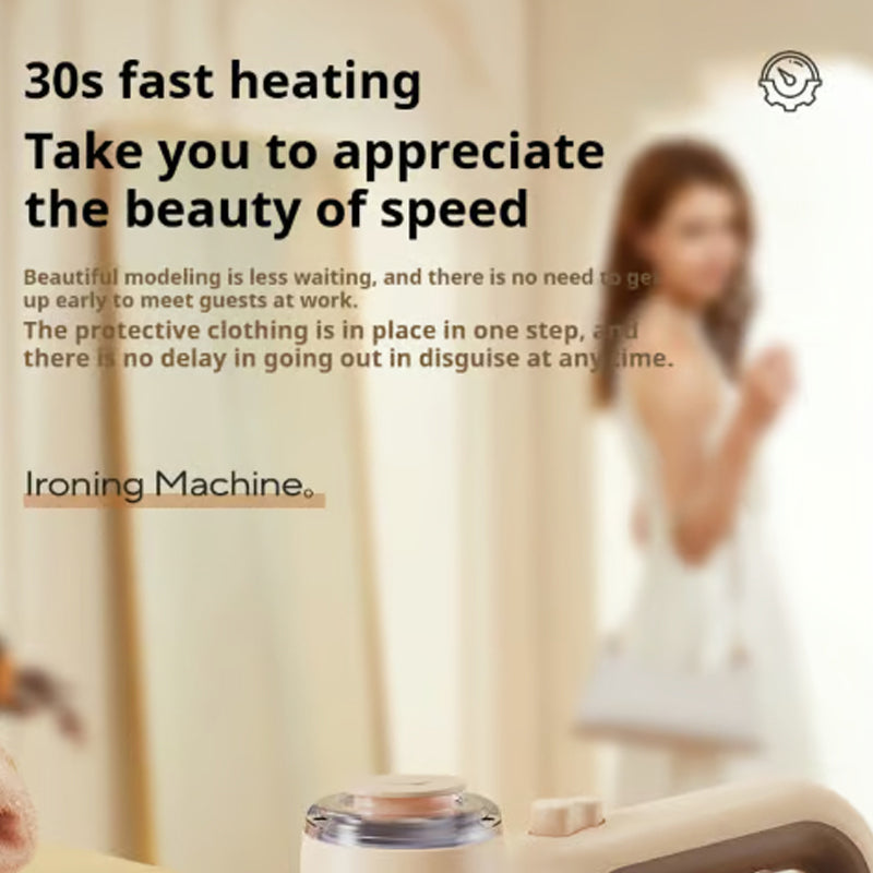 ✨Tragbarer Hand-Vakuumdampfer für Kleidung - mühelos faltenfrei stylen!