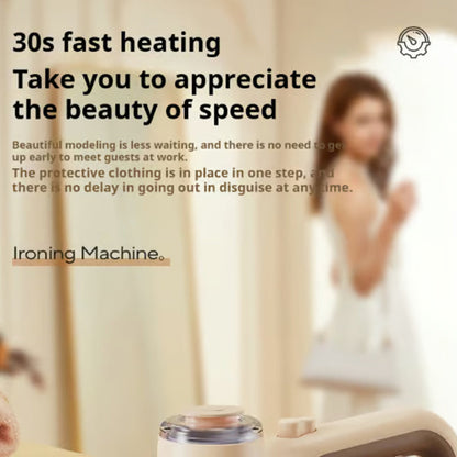 ✨Tragbarer Hand-Vakuumdampfer für Kleidung - mühelos faltenfrei stylen!