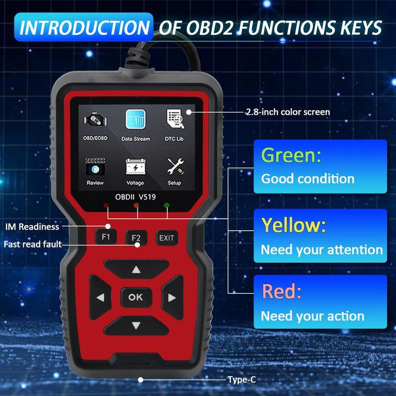 🔥 Heißverkauf 🔥 OBD2 Scanner Car Engine Diagnostic Tool