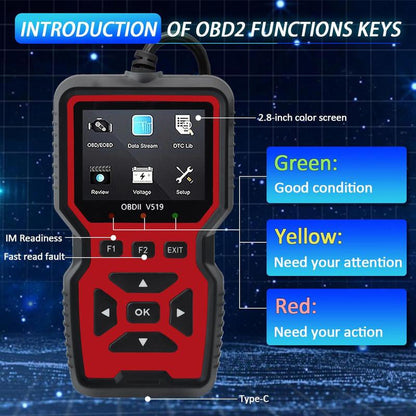 🔥 Heißverkauf 🔥 OBD2 Scanner Car Engine Diagnostic Tool
