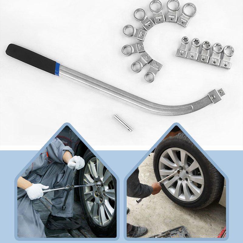 🔥zeitlich begrenztes Angebot🔥15-teiliges tragbares Riemenschlüssel-Set mit austauschbarem Kopf