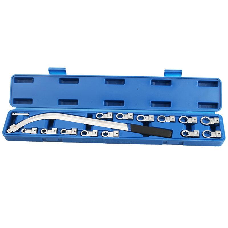 🔥zeitlich begrenztes Angebot🔥15-teiliges tragbares Riemenschlüssel-Set mit austauschbarem Kopf