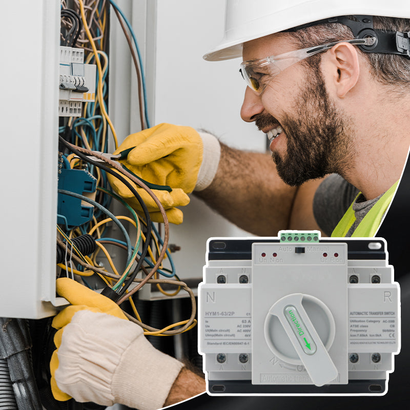 220V Dual Power Automatic Transfer Toggle Control Switch