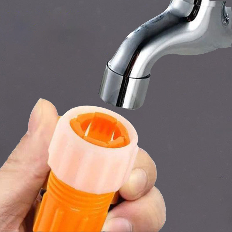 Universeller Schnellverbinder für Wasserhahn und Schlauch