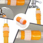 Universeller Schnellverbinder für Wasserhahn und Schlauch