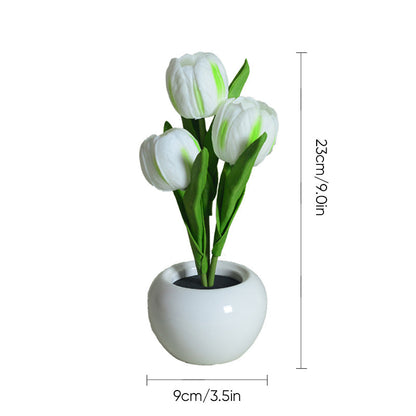 LED-Tulpen-Nachtlicht, Tischlampe 🌷✨ 2 kaufen, versandkostenfre