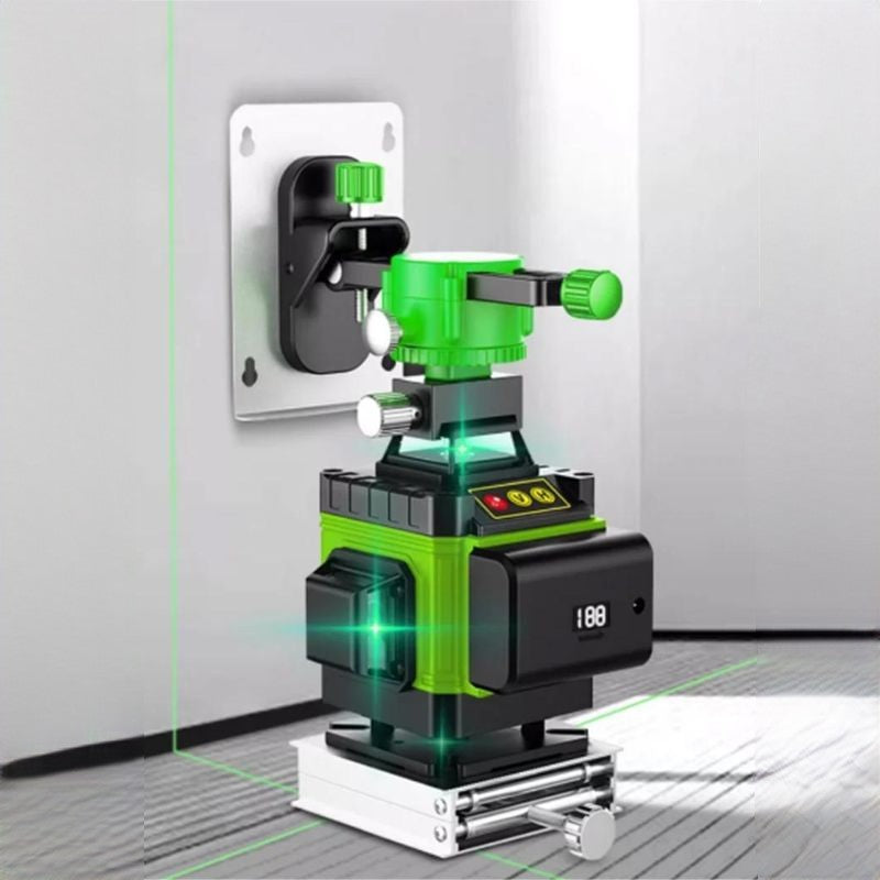 🧰Infrarot-Laserwasserwaage mit grünem Licht für Präzisionsarbeiten