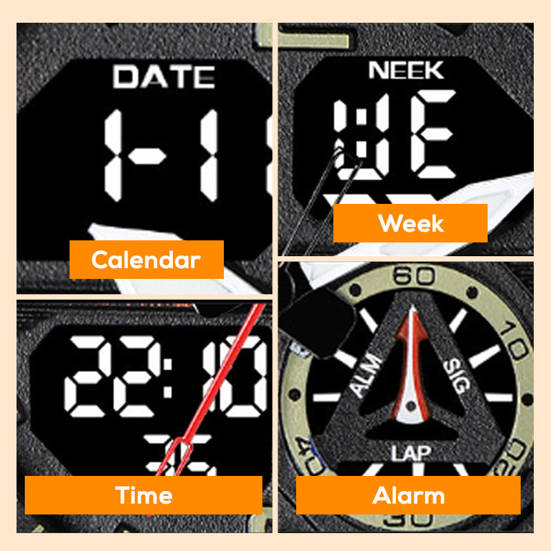 Outdoor-Sportuhr für Männer