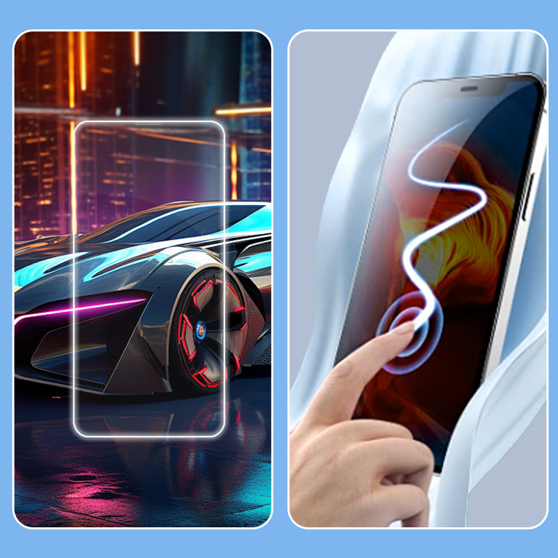 🔥Displayschutz aus gehärtetem Glas mit staubdichtem Auto-Alignment-Kit