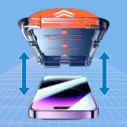 🔥Displayschutz aus gehärtetem Glas mit staubdichtem Auto-Alignment-Kit