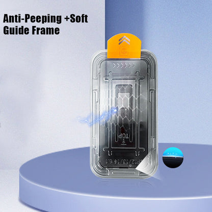 🔥Displayschutz aus gehärtetem Glas mit staubdichtem Auto-Alignment-Kit
