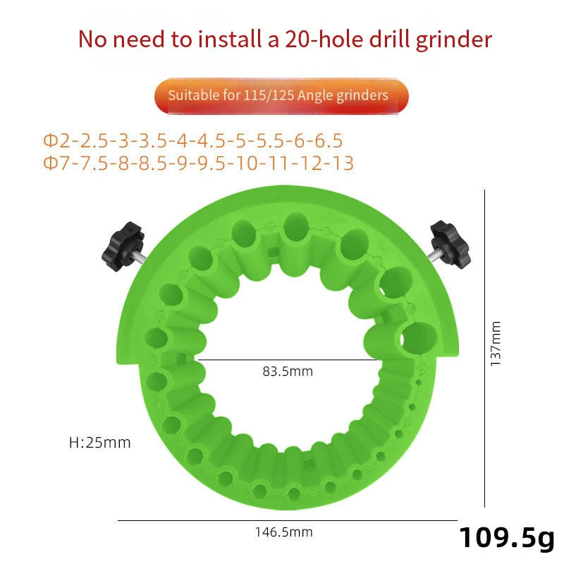 🔥Mehrzweck-Bohrerschärfer für Winkelschleifer