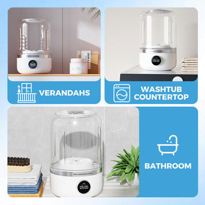 ⭐Tragbare, wiederaufladbare Mini-Waschmaschine für Unterwäsche