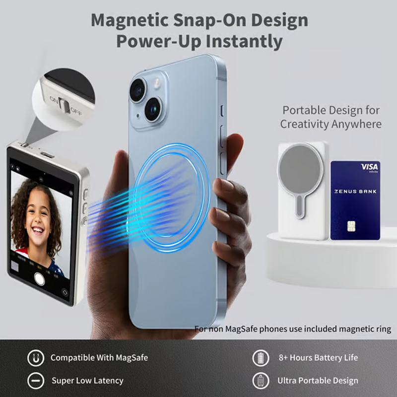 💥2025 Heißverkauf💥 Telefon Vlog Selfie Monitor Bildschirm