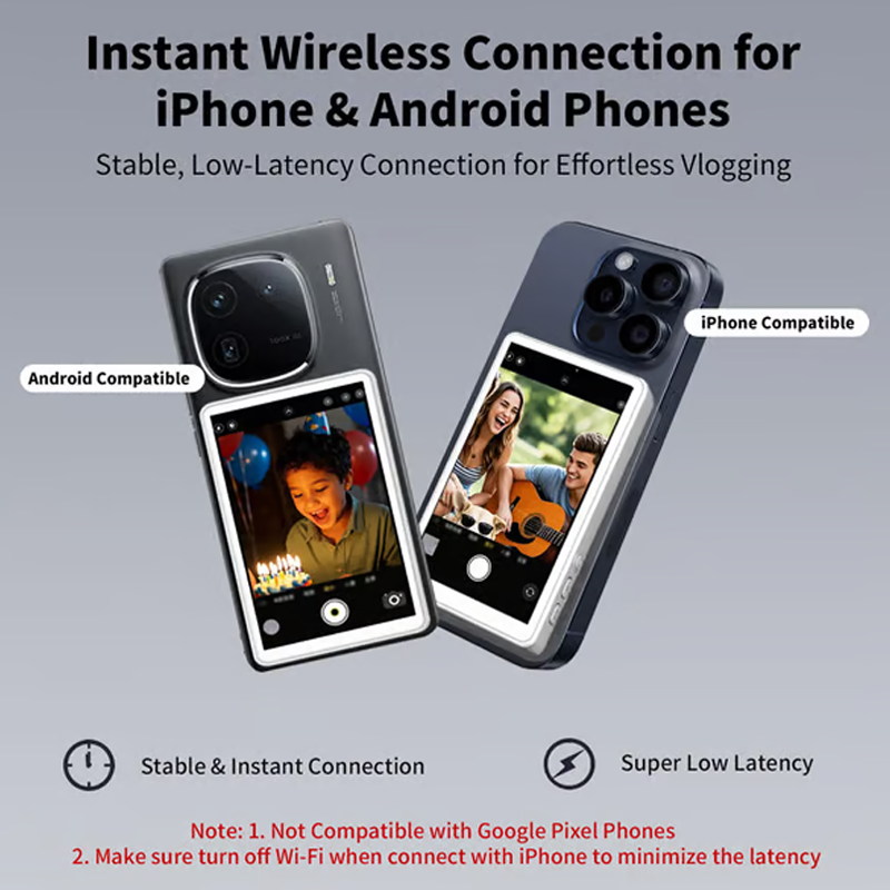 💥2025 Heißverkauf💥 Telefon Vlog Selfie Monitor Bildschirm